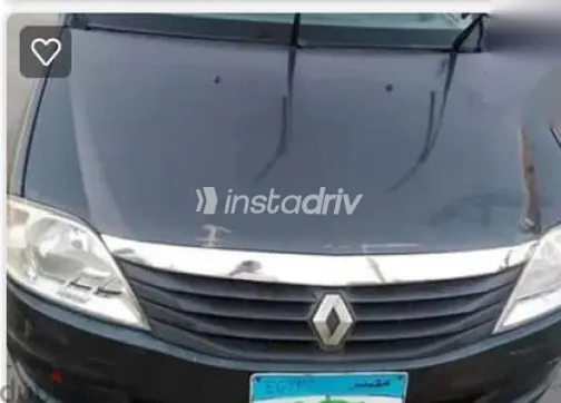 Renault Logan 2010 Black Used for Sale - 1