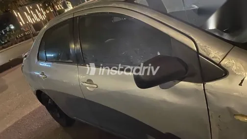 تويوتا ياريس 2009 رمادي مستعملة للبيع - 4