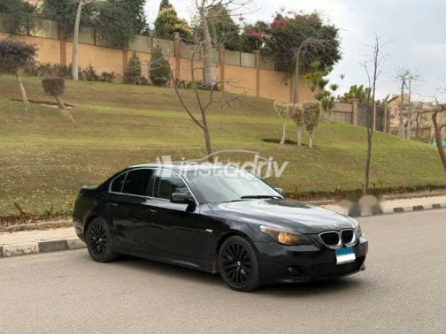 BMW 525 2007 Black Used for Sale - 1
