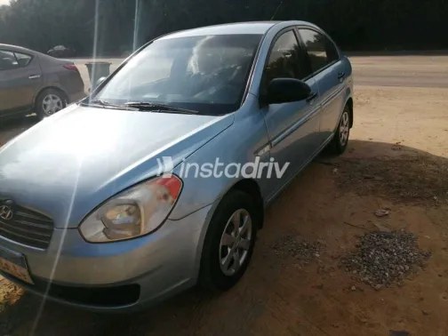 هيونداي اكسنت 2006 أبيض مستعملة للبيع - 3