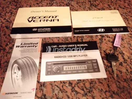 هيونداي اكسنت 2006 أبيض مستعملة للبيع - 8