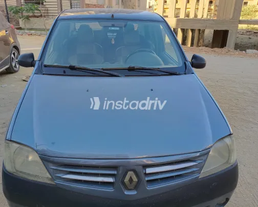 رينو لوجان 2009 أبيض مستعملة للبيع - 2