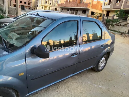 رينو لوجان 2009 أبيض مستعملة للبيع - 3