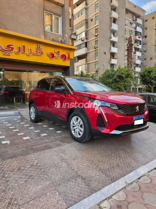 بيجو 3008 2021 أحمر مستعملة للبيع - 3