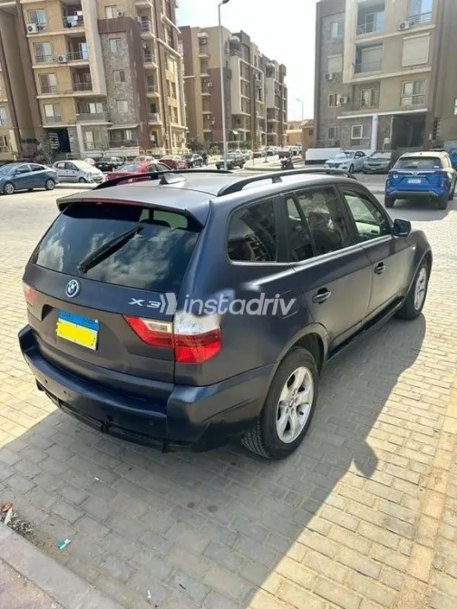 بي ام دبليو X3 2008 أزرق غامق مستعملة للبيع - 3