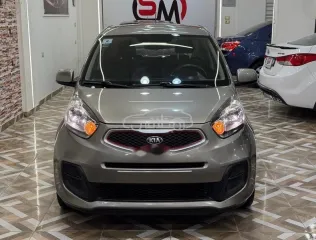 كيا بيكانتو 2015 ذهبي مستعملة للبيع