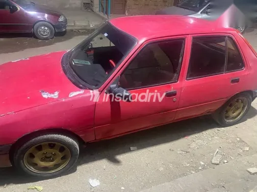 بيجو 205 1984 أحمر مستعملة للبيع - 4