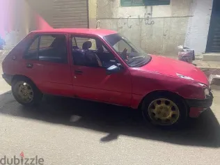 بيجو 205 1984 أحمر مستعملة للبيع