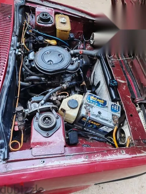 فيات شاهين 2009 أحمر مستعملة للبيع - 3