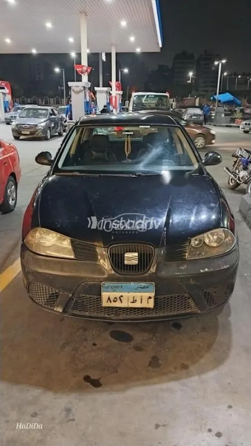 سيات ابيزا 2007 أسود مستعملة للبيع - 1