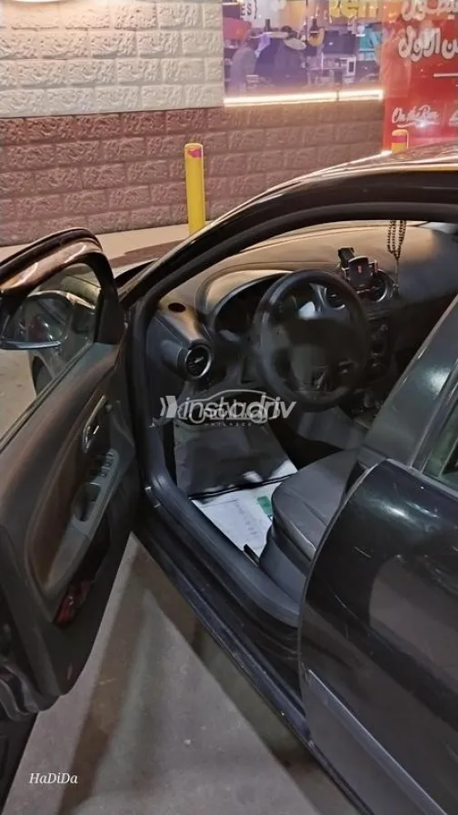 سيات ابيزا 2007 أسود مستعملة للبيع - 2