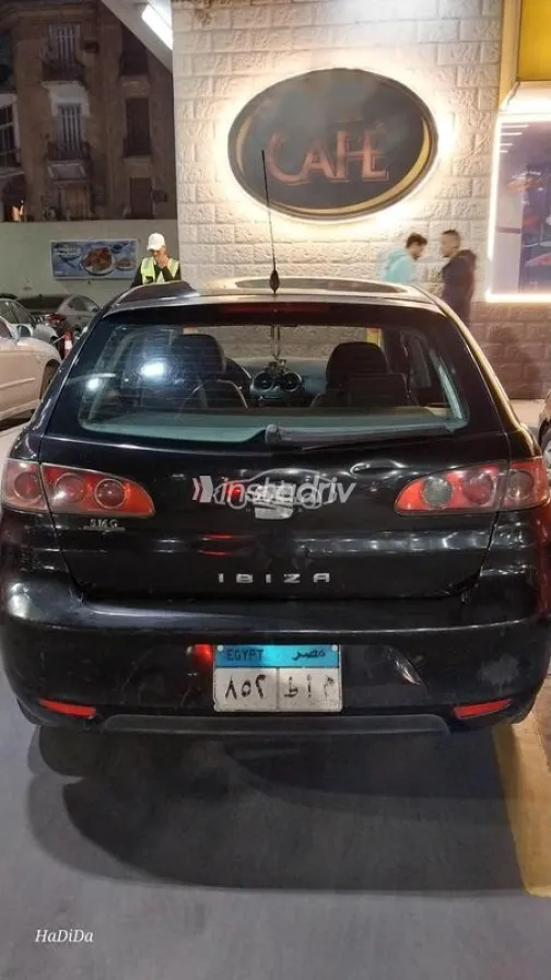 سيات ابيزا 2007 أسود مستعملة للبيع - 4