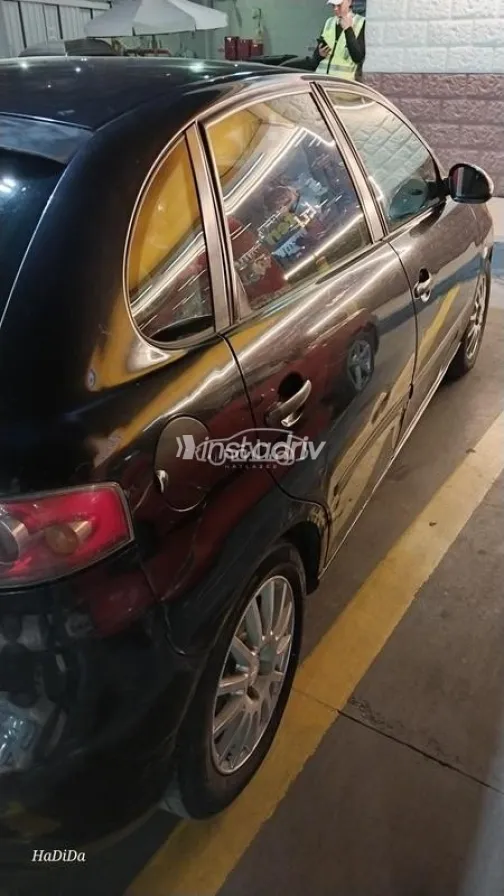 سيات ابيزا 2007 أسود مستعملة للبيع - 5