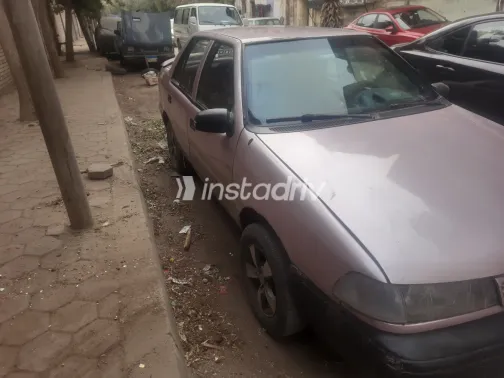 هيونداي اكسيل 1996 أبيض مستعملة للبيع - 2