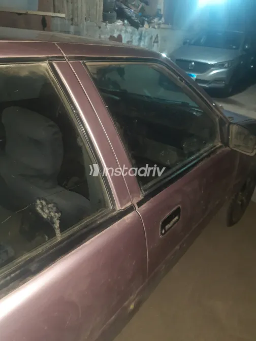 هيونداي اكسيل 1996 أبيض مستعملة للبيع - 6