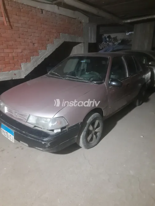 هيونداي اكسيل 1996 أبيض مستعملة للبيع - 7