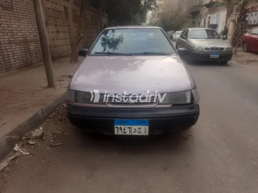 هيونداي اكسيل 1996 أبيض مستعملة للبيع - 10