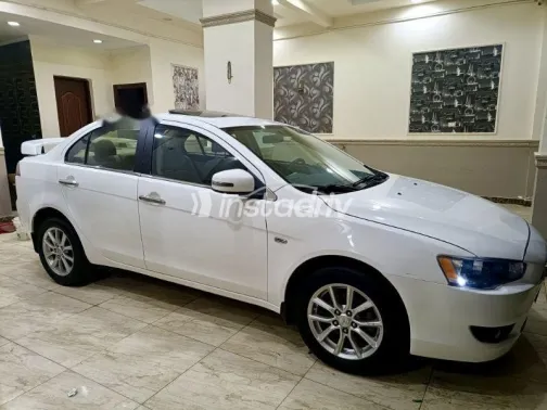 ميتسوبيشي لانسر 2016 أبيض مستعملة للبيع - 4