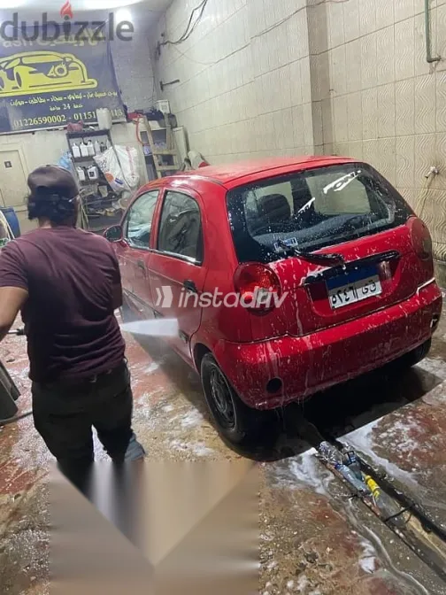 شيفروليه سبارك 2009 أحمر مستعملة للبيع - 2