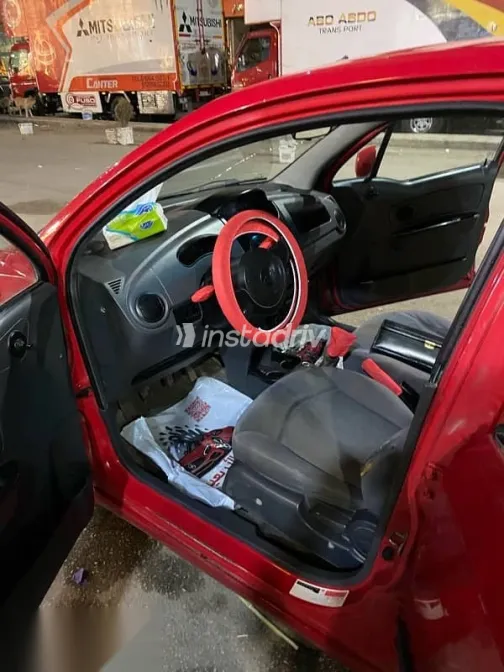 شيفروليه سبارك 2009 أحمر مستعملة للبيع - 5