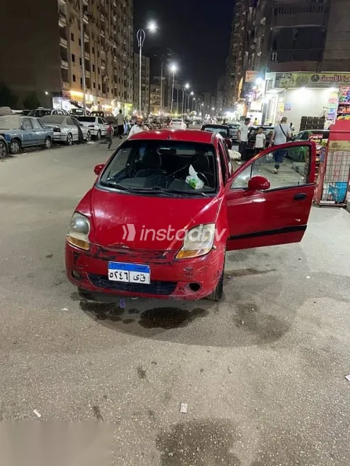 شيفروليه سبارك 2009 أحمر مستعملة للبيع - 9