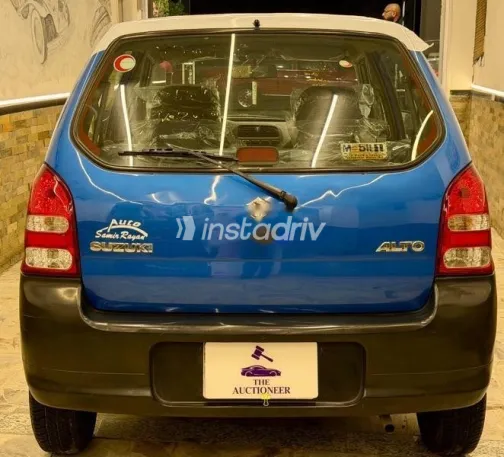 سوزوكى التو 2008 أزرق غامق مستعملة للبيع - 4