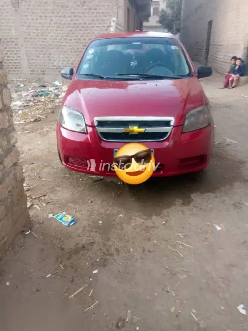 Chevrolet Aveo 2008 Burgundy Used for Sale - 1