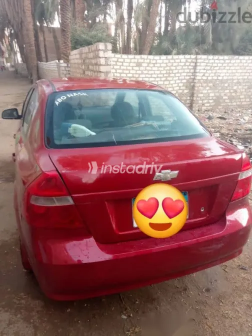 Chevrolet Aveo 2008 Burgundy Used for Sale - 3