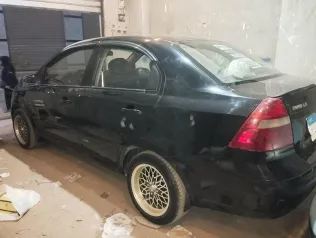 شيفروليه افيو 2007 أسود مستعملة للبيع