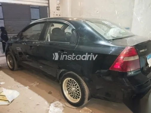 شيفروليه افيو 2007 أسود مستعملة للبيع - 1