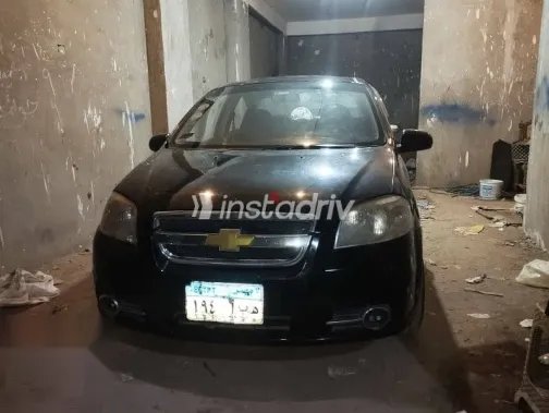 شيفروليه افيو 2007 أسود مستعملة للبيع - 3
