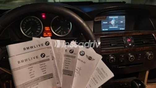 بي ام دبليو 525 2007 فضي مستعملة للبيع - 5