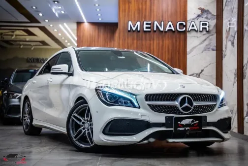مرسيدس CLA 200 2018 أبيض مستعملة للبيع - 1