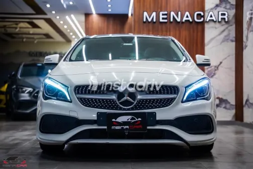 مرسيدس CLA 200 2018 أبيض مستعملة للبيع - 2