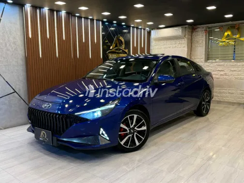 Hyundai Elantra CN7 2022 White Used for Sale - 9