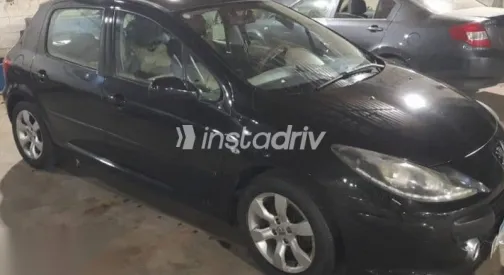بيجو 307 2006 أسود مستعملة للبيع - 2