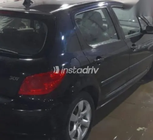 بيجو 307 2006 أسود مستعملة للبيع - 4