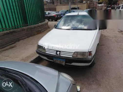 بيجو 405 1994 أبيض مستعملة للبيع - 3