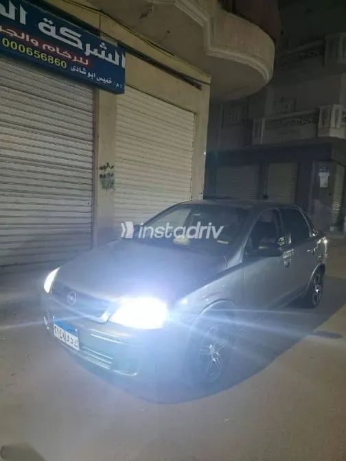 اوبل كورسا 2004 رمادي مستعملة للبيع - 5