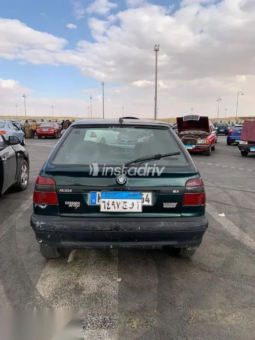 سكودا فيليشيا 1995 أبيض مستعملة للبيع - 2