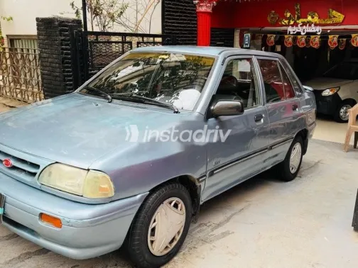 Kia Pride 2002 Green Used for Sale - 5