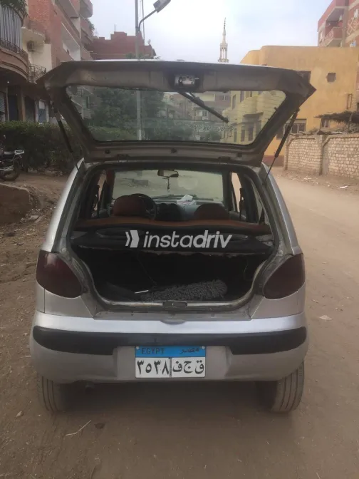 دايو ماتيز 2001 أبيض مستعملة للبيع - 4