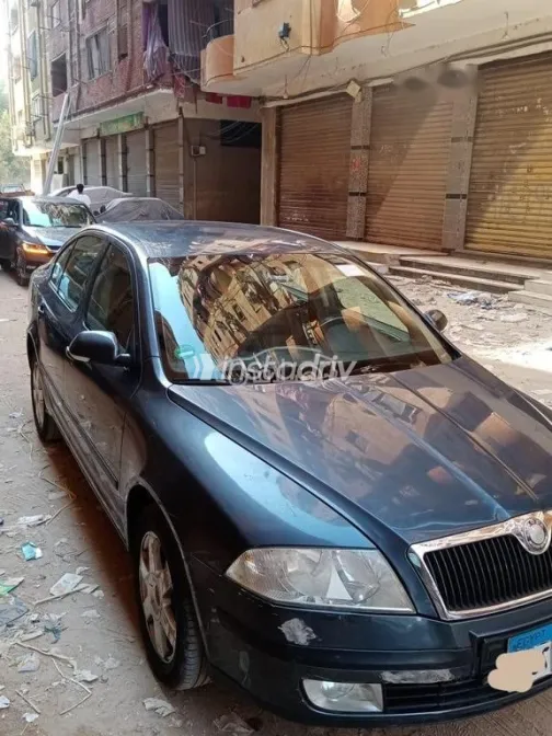 سكودا اوكتافيا A5 2008 رمادي غامق مستعملة للبيع - 3