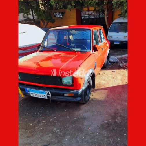 فيات 128 1986 أحمر مستعملة للبيع - 5