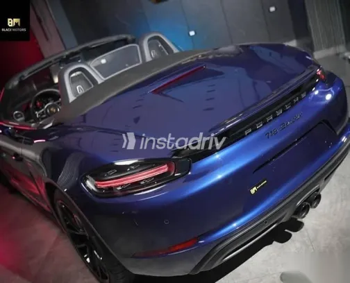 بورش 718 2025 أزرق غامق مستعملة للبيع - 2