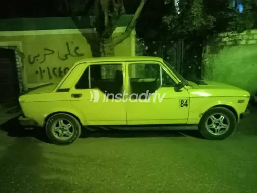 فيات 128 1984 أصفر مستعملة للبيع - 5