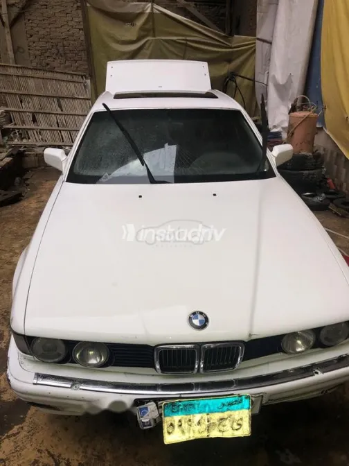 بي ام دبليو 735 1989 أبيض مستعملة للبيع - 4
