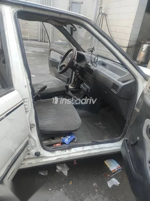 هيونداي اكسيل 1990 أبيض مستعملة للبيع - 6