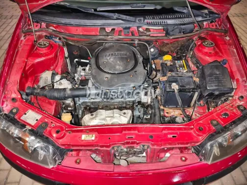 فيات بونتو 2003 أحمر مستعملة للبيع - 3