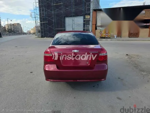 شيفروليه افيو 2014 أحمر مستعملة للبيع - 8